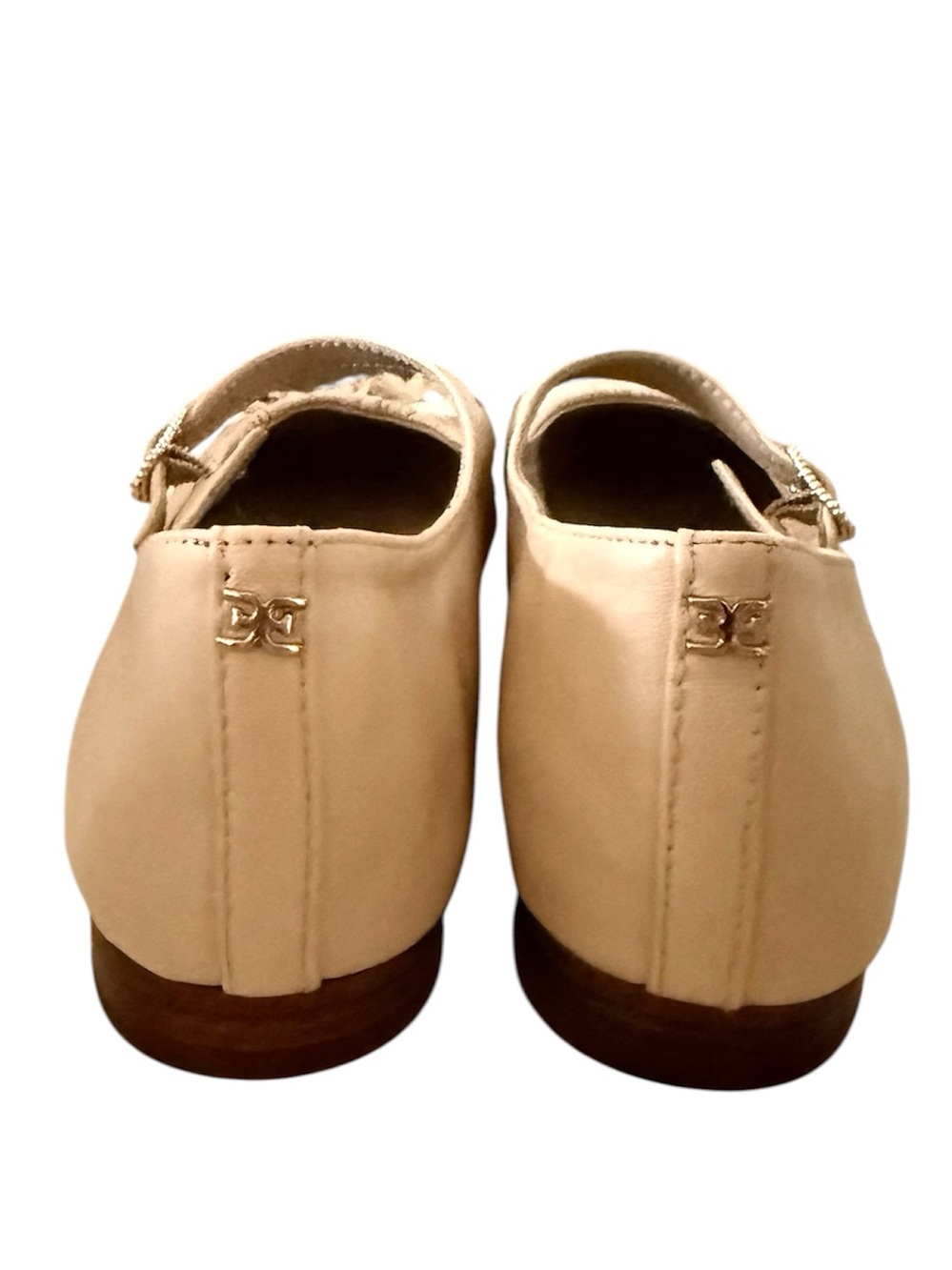 Sam Edelman Micah Ruched Square Toe Mary Jane Flats - Picture 9 of 12